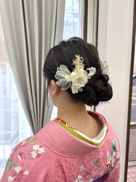 ドルフィン 卒業式ヘアセット+着付け