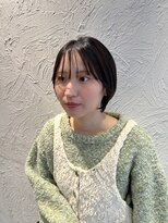 エクリ シセイドウ 麻布十番店(equri×SHISEIDO)&nbsp;【麻布十番】大人の丸みショートスタイル