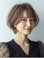 ハーツ(Heart's)&nbsp;白髪ぼかし脱白髪染め似合わせカット40代50代60代