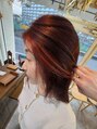 クロシェット(Clochette)&nbsp;ダメージを最小限に白髪が気になってきたお顔まわりにハイライト