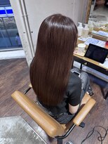 アヴァンスアンス 広島袋町店(AVANCE.ens)&nbsp;くすみピンクブラウン