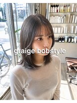 ヘアーリゾートサロン リチェット(Hair Resort Salon Ricetto)&nbsp;グレージュボブスタイル