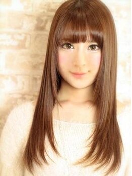 ヘアーステージ アクア 清田店(HAIR STAGE AQUA)の写真/【保湿・保護力に優れたオリーブ&ハニー配合の高品質薬剤】年間500名の方が縮毛矯正で来店☆