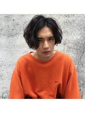 プランツ ヘアサロン(Plants HAIR SALON by GEORGE) グランジサイドパートニュアンスパーマ