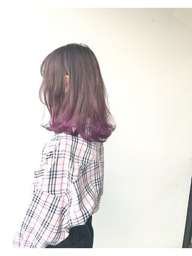 ヘアメイク オブジェ(hair make objet) グレージュグラデーション☆★KAI☆★