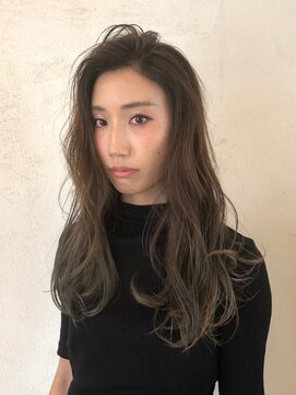 ヘアーデザイン フルーツ(Hair Design FRUITS) バレイヤージュ×ロング