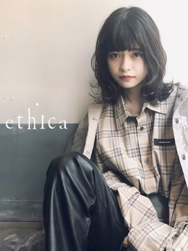 エシカ(ethica) [ethica_南船場] 無造作カール × 外ハネボブディ