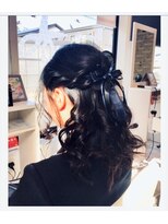 ヘアーメイク S&I&nbsp;ハーフアップ