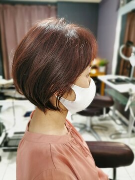 フラッグ ヘアー 天神西通り店(Flag HAIR) ☆丸みショート☆