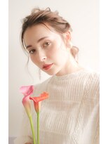 ネオリーブニコ 大井町店(Neolive Nico)&nbsp;結婚式　お呼ばれ　ブライダルヘア　ゆるあみおろし