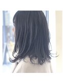 シースルーセミロング