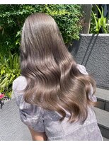 マーシアバイアルティナ 蒲田店(Marcia by artina)&nbsp;ヨシンモリ_ブルーグレージュ_レイヤーロング_ミントアッシュ2