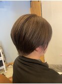 バッサリショートへ