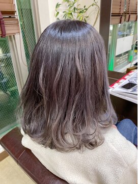 オフザリップヘアー(off the Lip hair) パープルベージュ