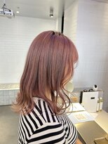 ゲーム 原宿店(GAME)&nbsp;ピンクベージュ/ダブルカラー/ケアブリーチ/髪質改善/原宿