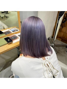 ウルヘアー(ULU hair) 【髪質改善】モテ可愛♪ホワイトバイオレット