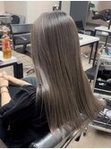 ハイライトカラーケアブリーチダブルカラー白髪ぼかし脱白髪染め