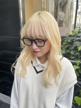 ホロ(hollo) ブロンドヘア/ヨシンモリ/韓国風