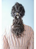 ポニーテールヘアアレンジ♪【merc.松下】