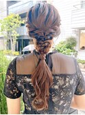 Say.ree ヘアセット ロング お呼ばれアレンジ 表参道 原宿 青山