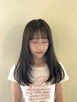 美容室 はなこ オリーブカラー