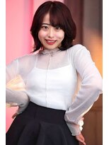 アンアタッシュ(UNE ATTACHE)&nbsp;Rosewood in the Wind毛先ブラックのエンドカラーで秋冬を先取り