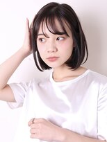 ヨファ ヘアー(YOFA hair)&nbsp;イメチェン前髪こなれミディアンブレラカラー0904