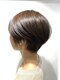 リトルスター(Little star)の写真/ショートヘアはバランスが命！骨格・髪質に合わせた繊細なカットで、自宅でも再現しやすいスタイル♪