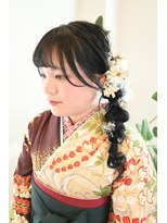 ジジ 宇都宮(Gigi)&nbsp;卒業式ヘアセット♪大人気サイド編み下ろし