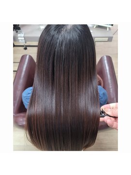 ブルーフィン シセロ(Blue Fin cicero) ダークグレージュ/髪質改善/ツヤ髪ロング/透明感/美シルエット