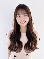 アルバム 池袋(ALBUM) ロング韓国ヘアおくれ毛美髪前髪カット_F0366