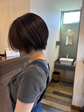 アレッタヘアーサロン(ALETTA HAIR SALON) まとまるショートボブ