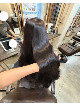 ヘアーサロン ウィング(HAIR SALON Wing) 赤坂*暗めメテオカラーラベンダーグレージュブリーチなし