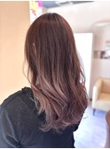 【８月】ラベンダーグラデ×ふんわりレイヤー