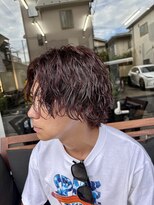 メンズ ラピス 横浜店(Men’sLapis)&nbsp;【外国人風】茶髪×ナチュラルサーフカール