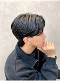 【Zina】メンズ/韓国/センターパート/縮毛矯正/福岡/天神/大名