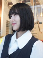 ビュートリアム 鎌倉小町(BEAUTRIUM)&nbsp;丸みのあるボブ/ケアストレート/BEAUTRIUM鎌倉 カギワダ