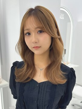 コア プラス 立川(COA PLUS) 韓国風レイヤーカット髪質改善ダブルカラーハッシュカット