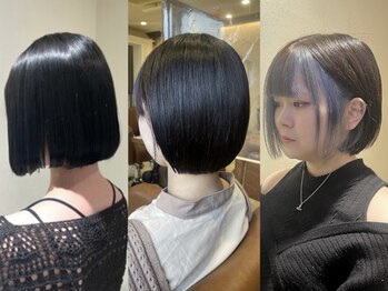 スピンヘアー 桂店(Spin hair)の写真/大人可愛い美フォルムショートで,小顔魅せ効果◎[桂/大人女性/トリートメント/髪質改善/ヘッドスパ/艶髪]