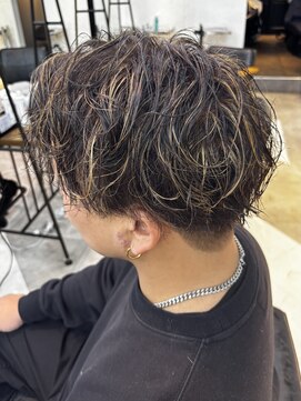 ゼスト パーク(ZEST PARK) パーマ×ハイライト（メッシュ）