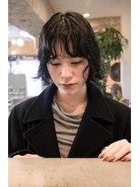 ガタカ(GATTACA)&nbsp;前下がりボブのニュアンスパーマ【KEI】