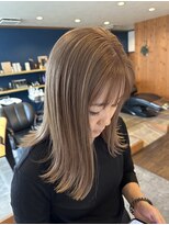 ヘアー ノーブル(hair noble)&nbsp;切りっぱなしミディアム