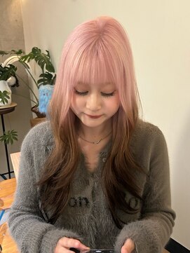 ナループロア ルームー(Nalu pu loa ROOMOO) ルーツカラー/エンドカラー/裾カラー/デザインカラー