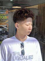 スウェル 船橋店(Swell)&nbsp;MEN’S HAIR/サーフカール/刈り上げセンターパート/船橋