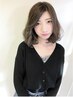 CUT+透明感ルミシャスカラー（リタッチ）￥7900