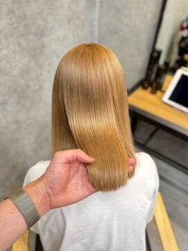 セントラル 三宮店(central) 【髪質改善】美髪ケア水素カラー透明感うる艶髪質改善カラー