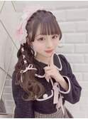 松島七葉ちゃんあみかちゅサイドポニープリンシパルヘア＊まゆ