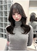 【本松美咲】ミディアムレイヤーで出来るくびれ巻き