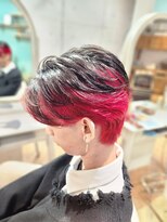 ミラシィ 稲毛(Mirashy)&nbsp;流行り！フェザーカット×インナーレッドカラー！
