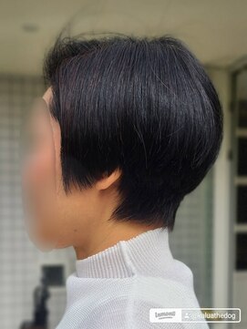 美容室エルザノ 開運には額をすっきり出すといいらしい♪